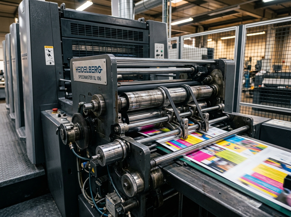 Heidelberg Speedmaster XL 106 Industrial Printing Press